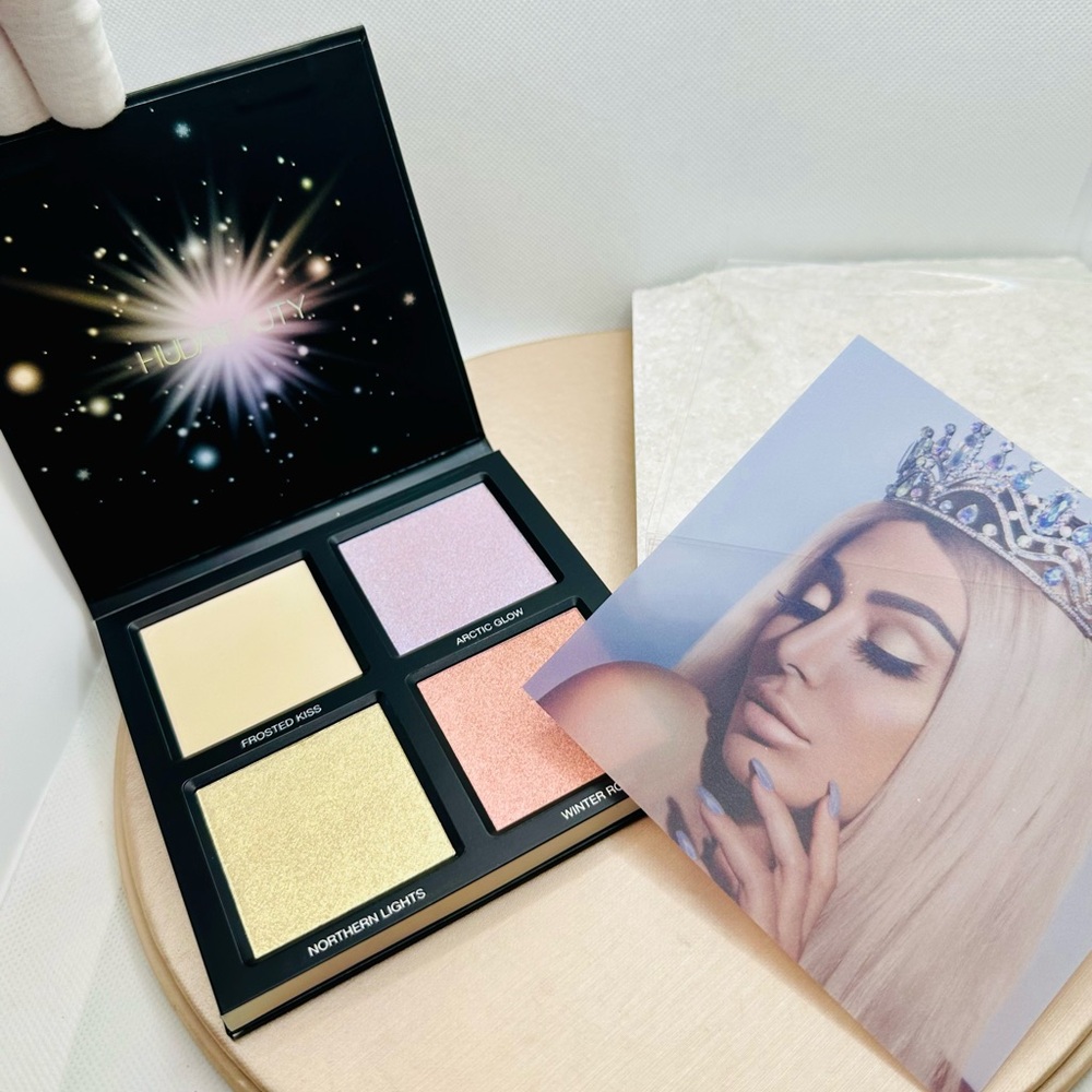 NEW! Huda Beauty Winter Solstice 3D Highlighter Palette